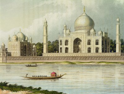 The Taj Mahal, Tomb of the Emperor Shah Jehan and his Queen, plate 25 from 